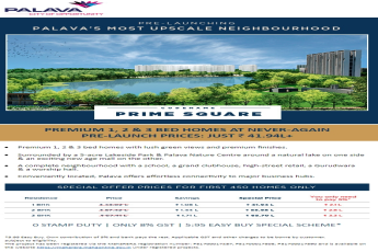Pre-launching Lodha Codename Prime Square with 5:95 easy buy special scheme in Mumbai